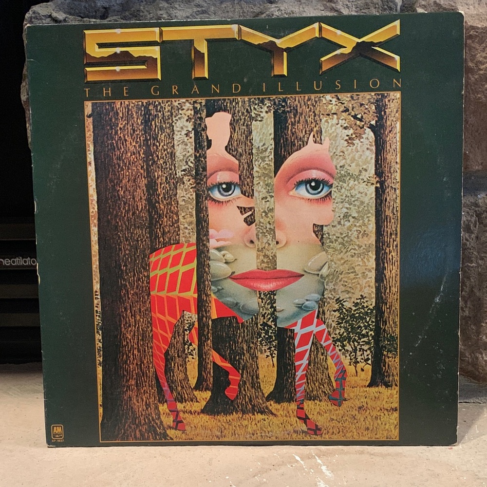 'The Grand Illusion' Vinyl Record - Styx